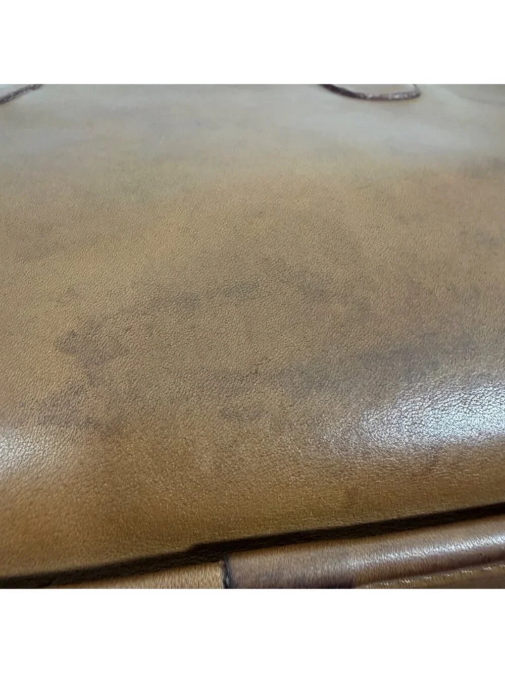 1980s COACH Bonnie Cashin Slim Satchel Standard Bag British Tan 9430 NYC NO TAG